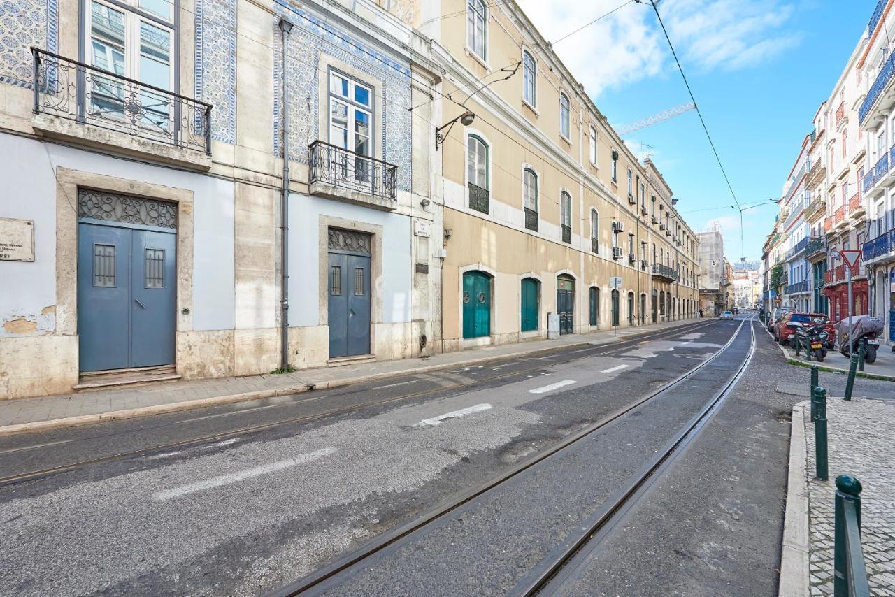 Modern Apartment Bica Dos Olhos Lisboa Rom bilde