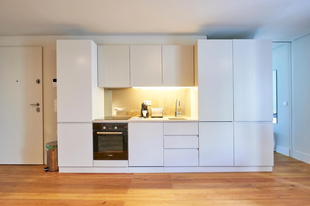 Modern Apartment Bica Dos Olhos Lisboa Rom bilde